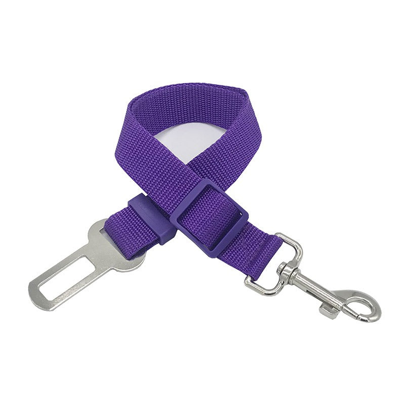 Pet products, car adjustable safety belt, traction belt, dog mounted fixed pet car safety belt eprolo