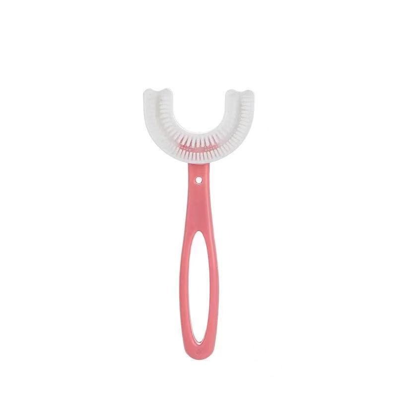 Children's U-shaped toothbrush for infants and young children aged 2-12 and above, oral manual soft bristled toothbrush eprolo