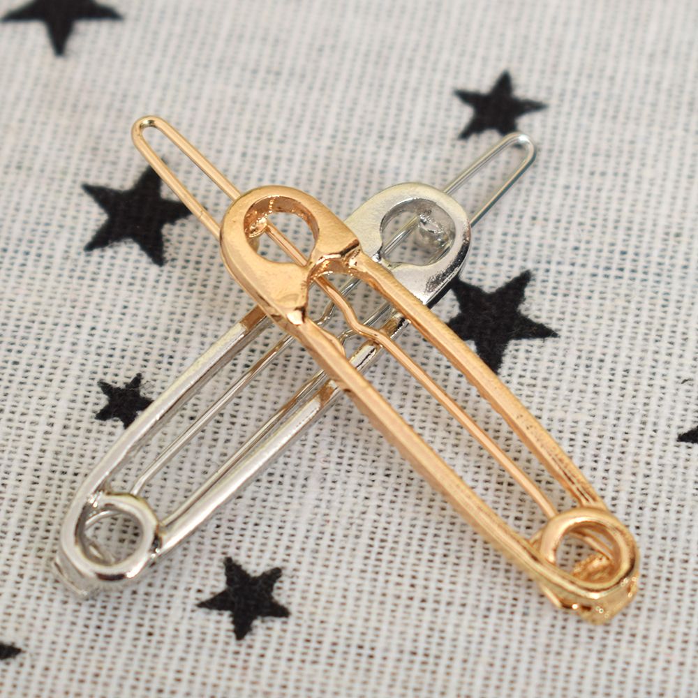 Exquisite Wedding Jewelry Hair Clip Metal Pin Shape Hair Ornaments Decorated Clip For Women Girls Hair Accessorie eprolo