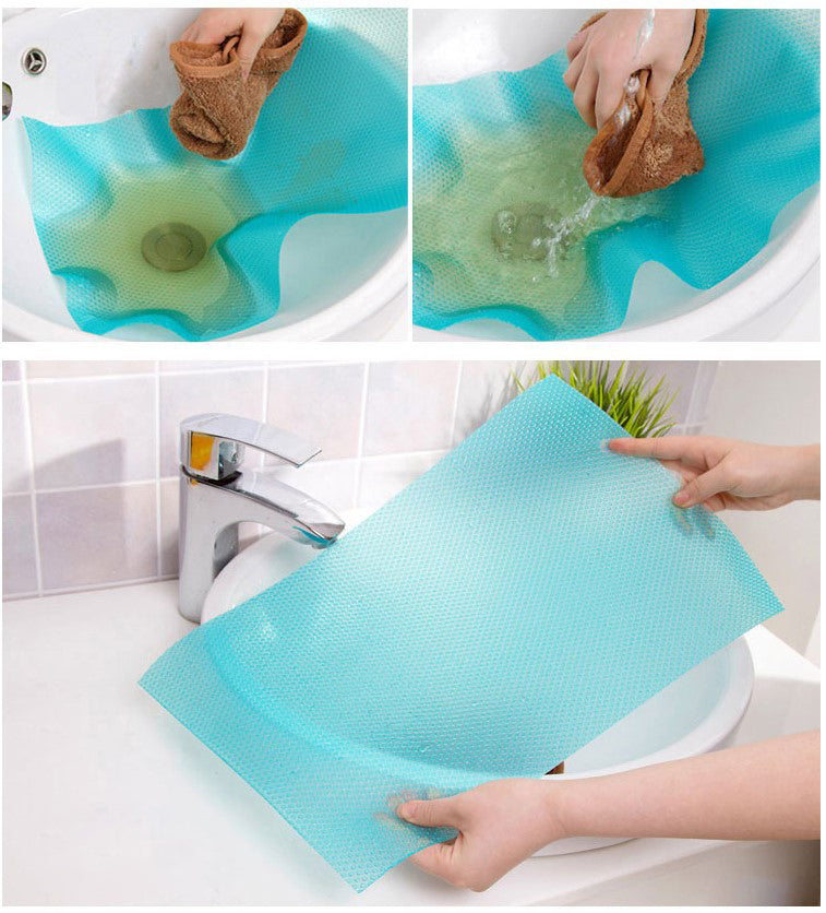 Kitchen Anti Slip Mat Can Be Cut and Anti Fouling Refrigerator Mat, Single Piece Cabinet Mat, Anti Slip Mat eprolo