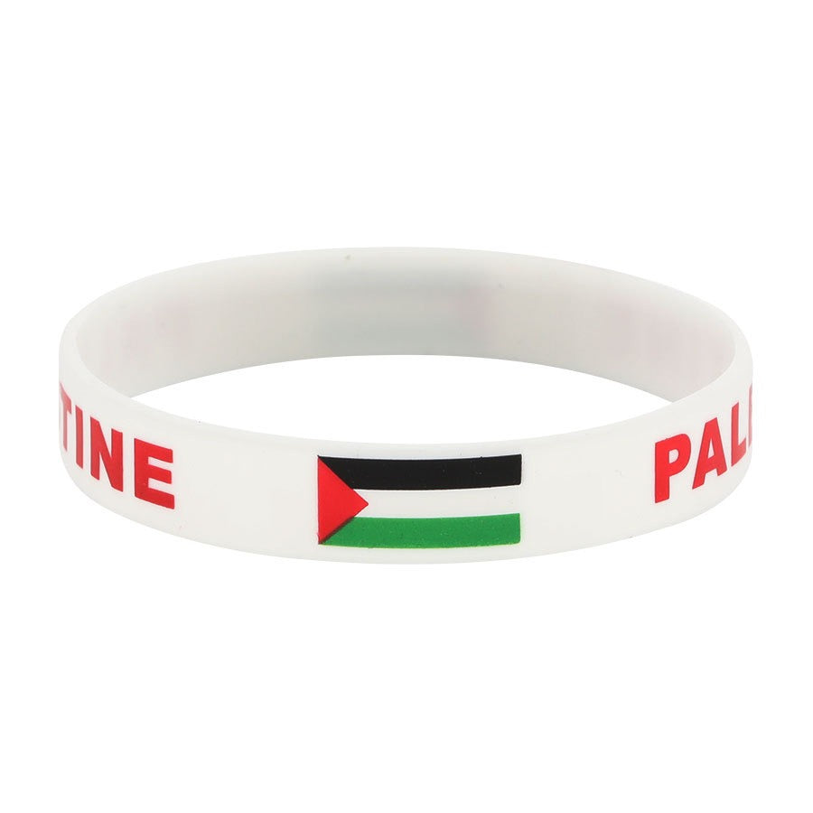 Free Palestine Silicone Bracelet SAVE GAZA Gaza Inspirational Sports Bracelet eprolo