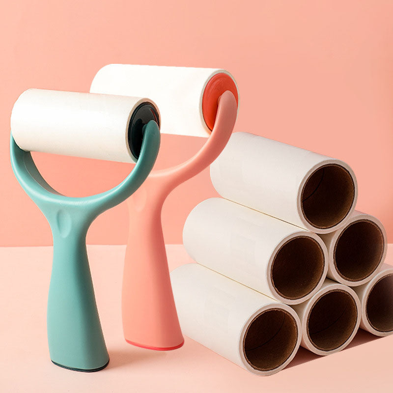 Stand-Up Roller Sticker For Household Clothing Can Be Obliquely Torn To Remove Hair Sticky Paper To Absorb Debris And Dust Brush eprolo