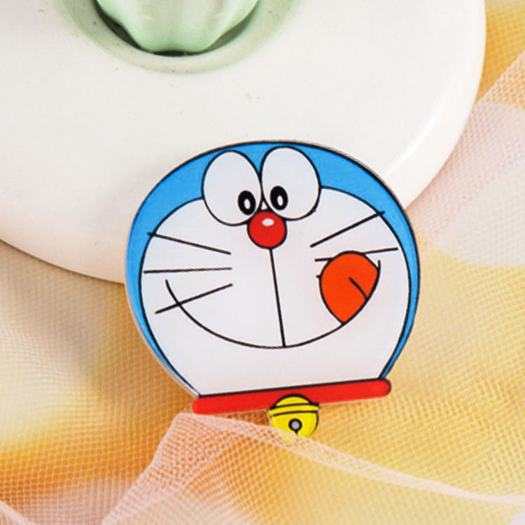 Japanese Cartoon Acrylic Brooch Cute Robot Cat Anime Badge Custom Children's Bag Pendant Accessories Patch eprolo