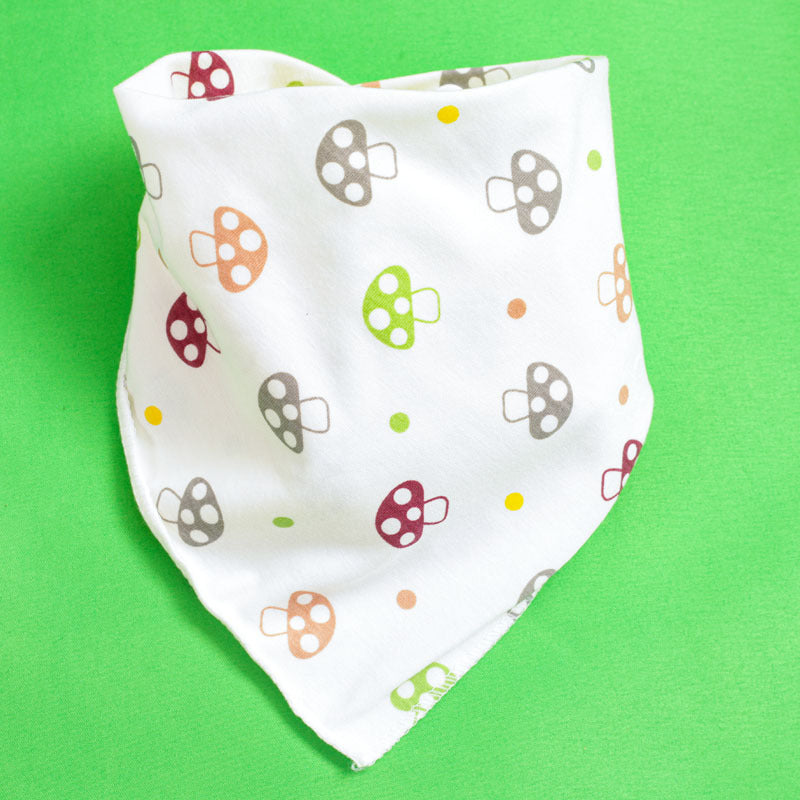 Baby Drooling Towel Baby Triangle Towel Double Layer According To The Buckle Newborn Child Headscarf Bib Scarf Spring And Summer Four Seasons eprolo