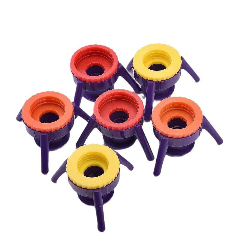 Inverted bottle cap, large, medium, small, and sub size, multifunctional three legged stand, shower gel, shampoo, leak proof bot eprolo