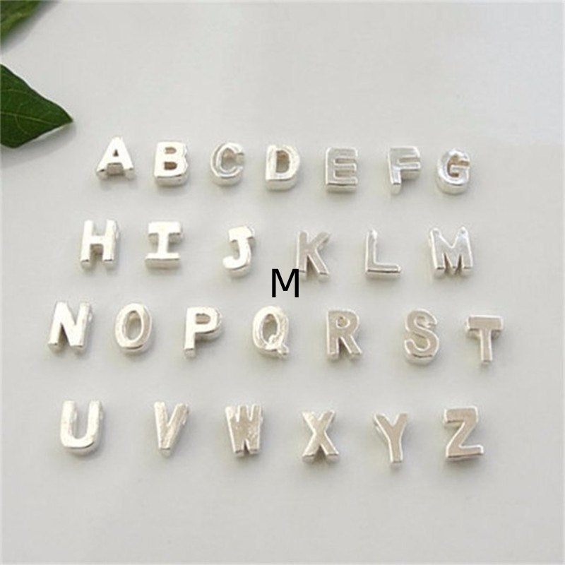 Peach Heart Shaped Letter Necklace Clavicle Chain Necklace El Pazar