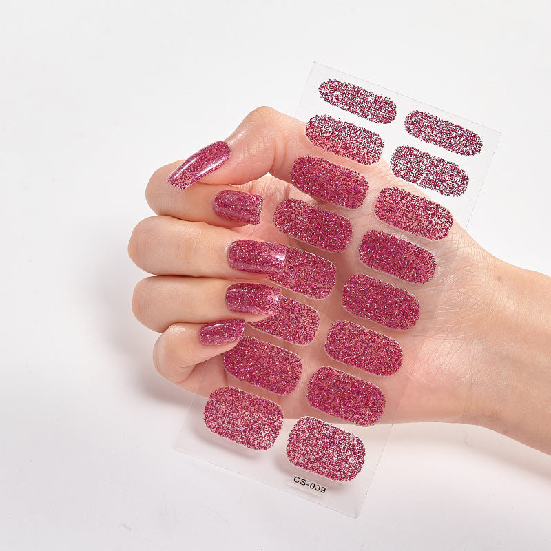 Amazon Sources 16 Small Stickers Gradient Onion Powder Nail Stickers El Pazar