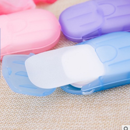 New Convenient Boxed Disposable Mini Soap Tablets For Travel Use El Pazar