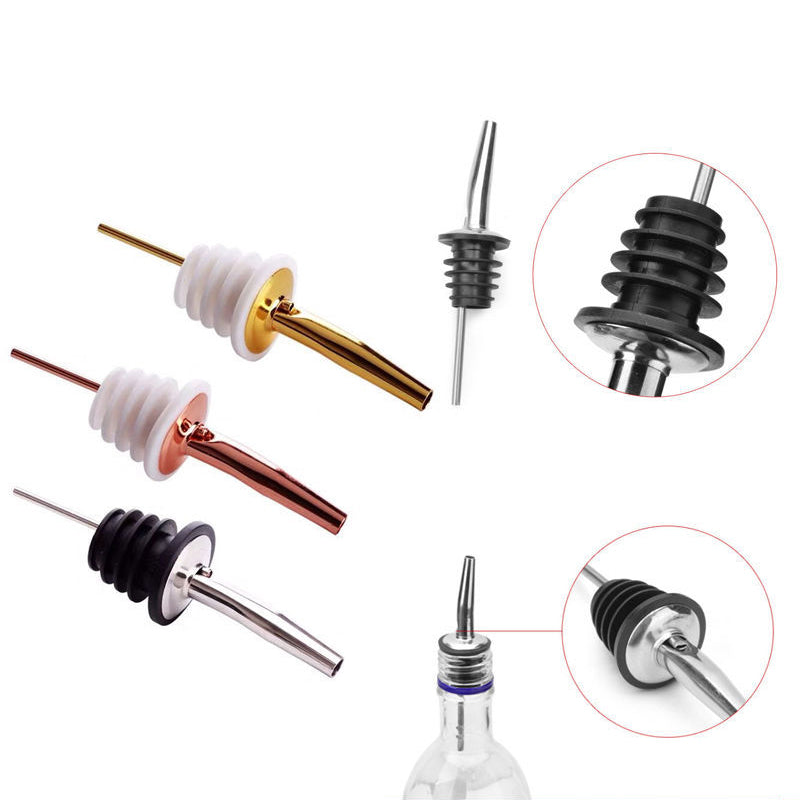 Stainless Steel Wine Pourer Wine Mouth Red Wine Stopper Cocktail Fancy Bartender Wine Bottle Stopper Wine Dispenser eprolo