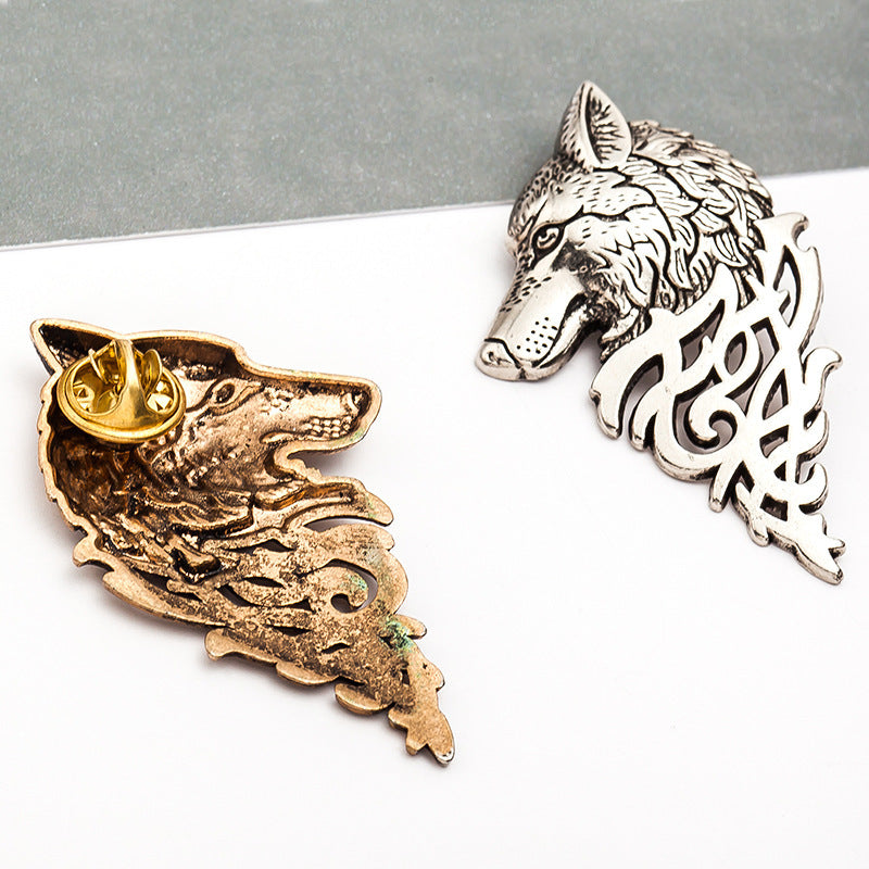 Fashionable men's suit collar button El Pazar