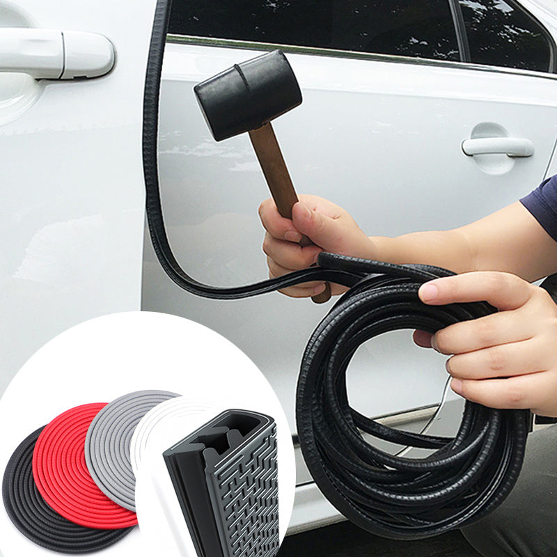 Universal Built-in Steel Disc Car Anti Collision Strip Auto Door Edge Scratch Protecter Bumper Strip El Pazar