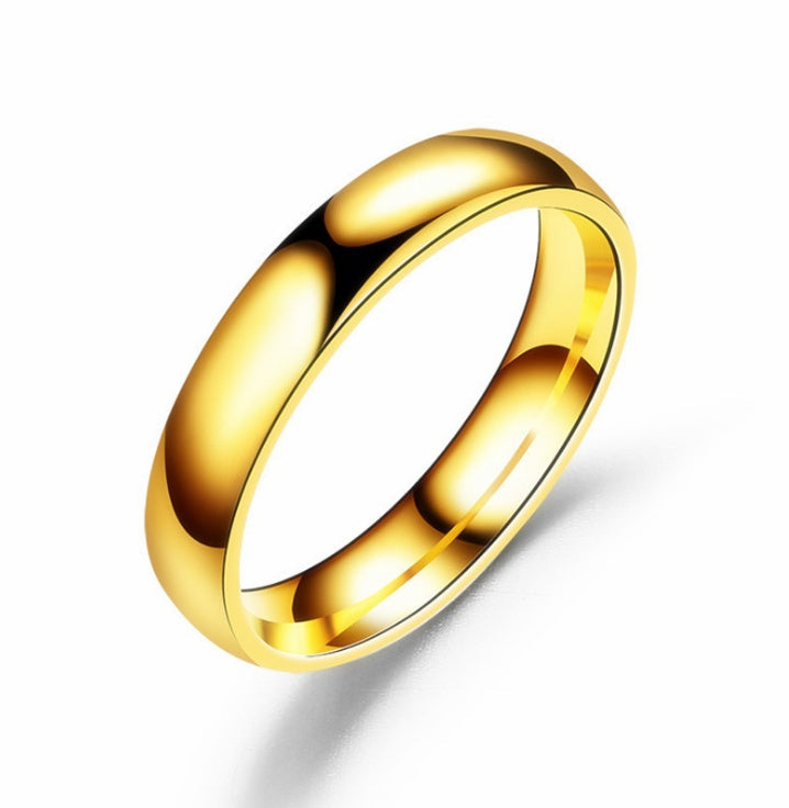 titanium steel stainless steel ring couple ring El Pazar