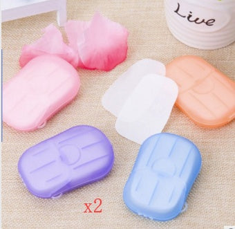 New Convenient Boxed Disposable Mini Soap Tablets For Travel Use El Pazar