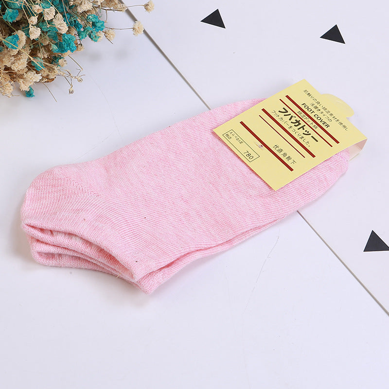 Solid color ladies socks El Pazar