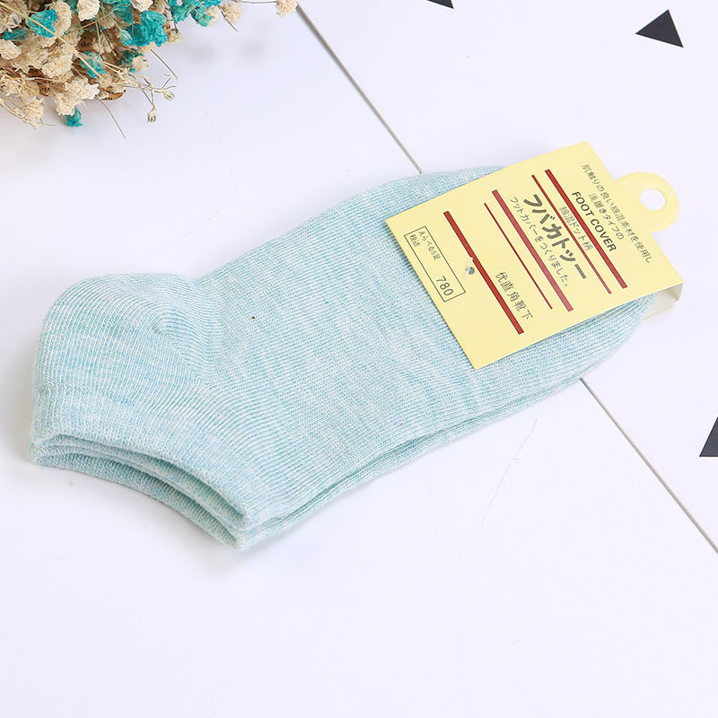 Solid color ladies socks El Pazar
