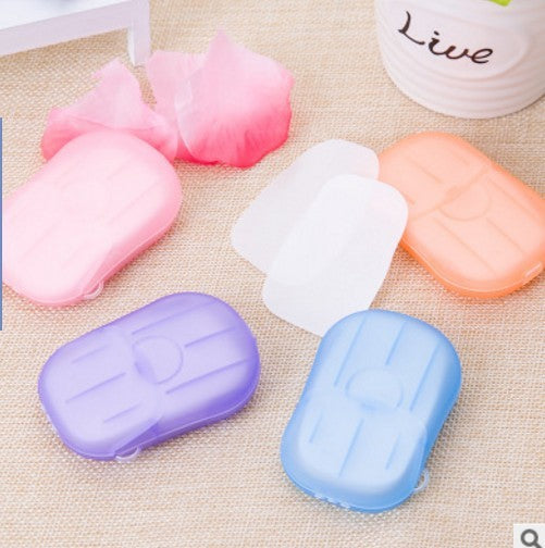 New Convenient Boxed Disposable Mini Soap Tablets For Travel Use El Pazar