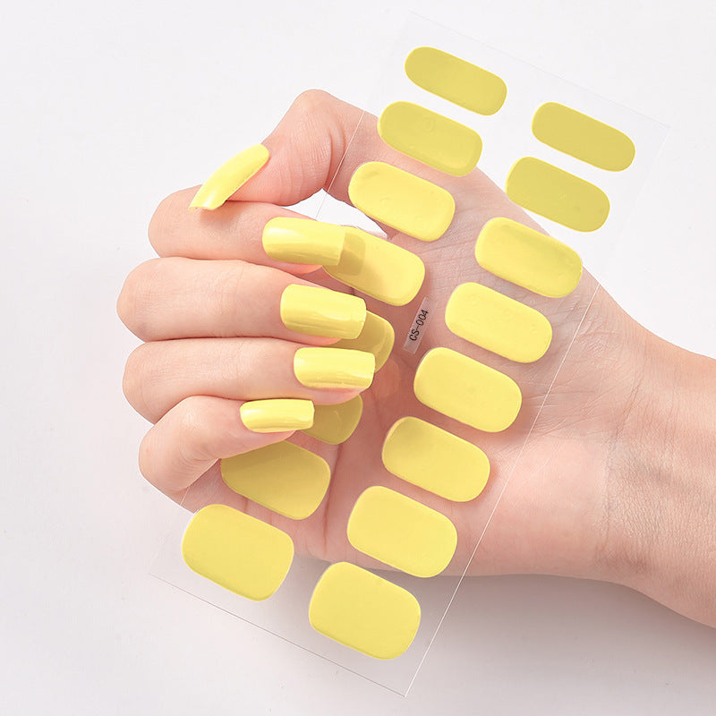 Nail Sticker Letter Color Nail Art Sticker Full Sticker El Pazar