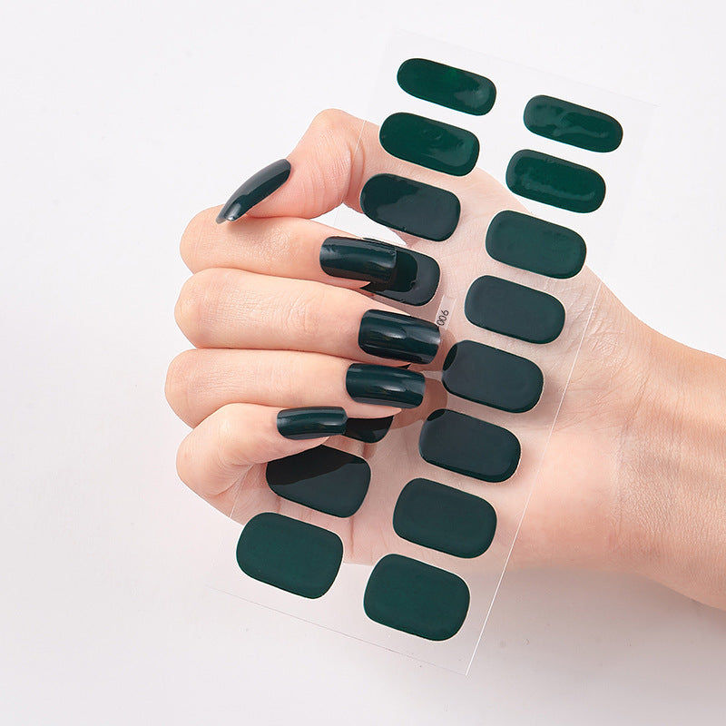 Nail Sticker Letter Color Nail Art Sticker Full Sticker El Pazar