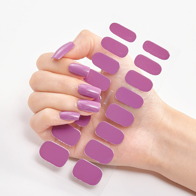 Nail Sticker Letter Color Nail Art Sticker Full Sticker El Pazar