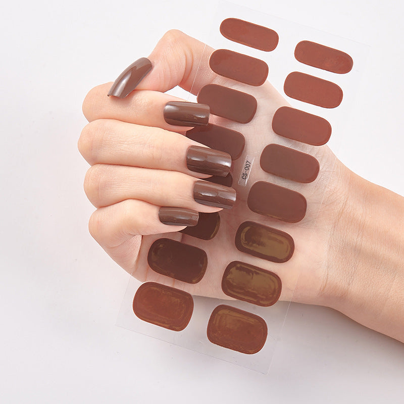 Nail Sticker Letter Color Nail Art Sticker Full Sticker El Pazar