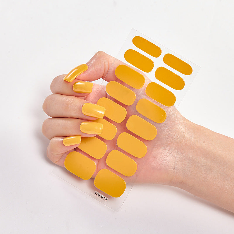 Nail Sticker Letter Color Nail Art Sticker Full Sticker El Pazar