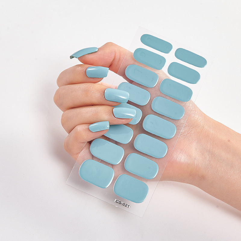 Nail Sticker Letter Color Nail Art Sticker Full Sticker El Pazar