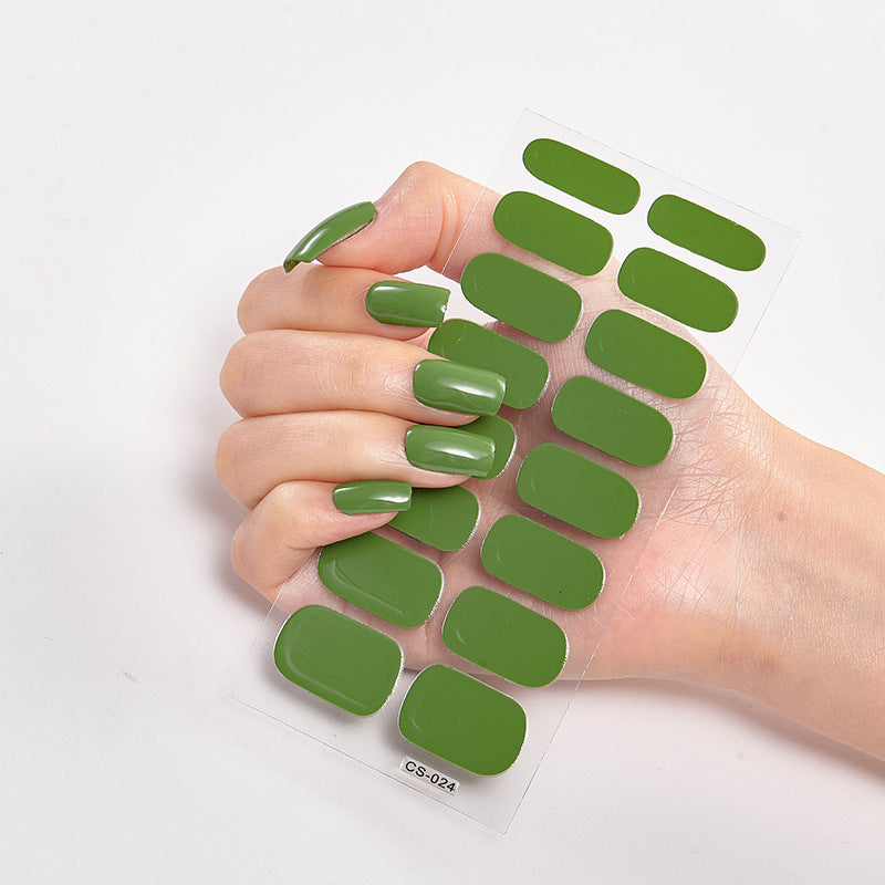 Nail Sticker Letter Color Nail Art Sticker Full Sticker El Pazar