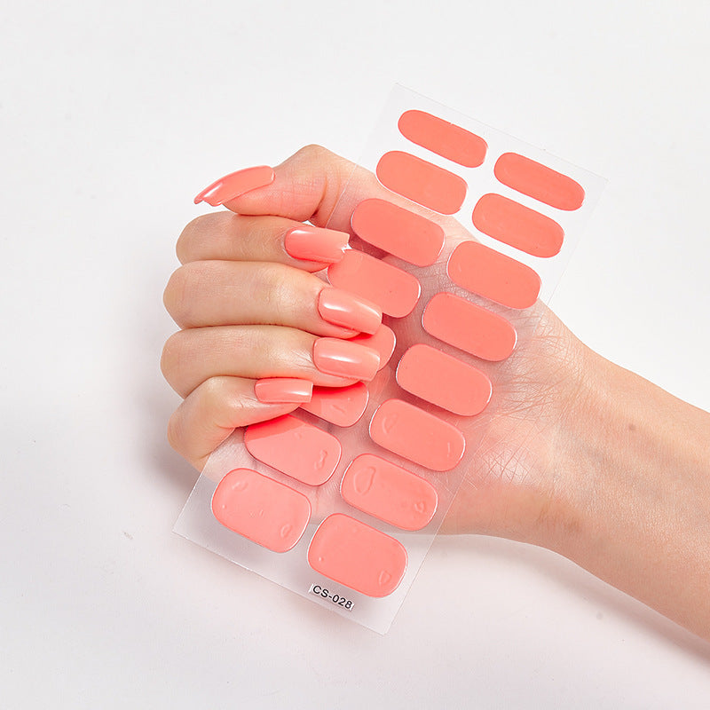 Nail Sticker Letter Color Nail Art Sticker Full Sticker El Pazar