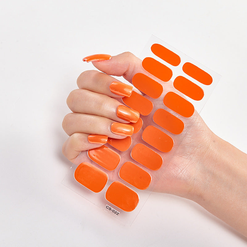 Nail Sticker Letter Color Nail Art Sticker Full Sticker El Pazar