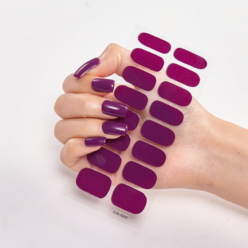Nail Sticker Letter Color Nail Art Sticker Full Sticker El Pazar