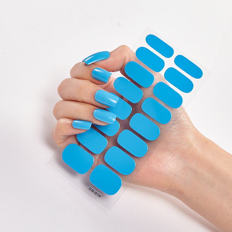 Nail Sticker Letter Color Nail Art Sticker Full Sticker El Pazar