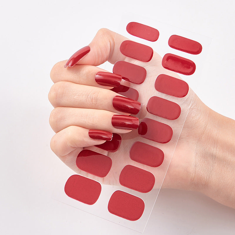 Nail Sticker Letter Color Nail Art Sticker Full Sticker El Pazar
