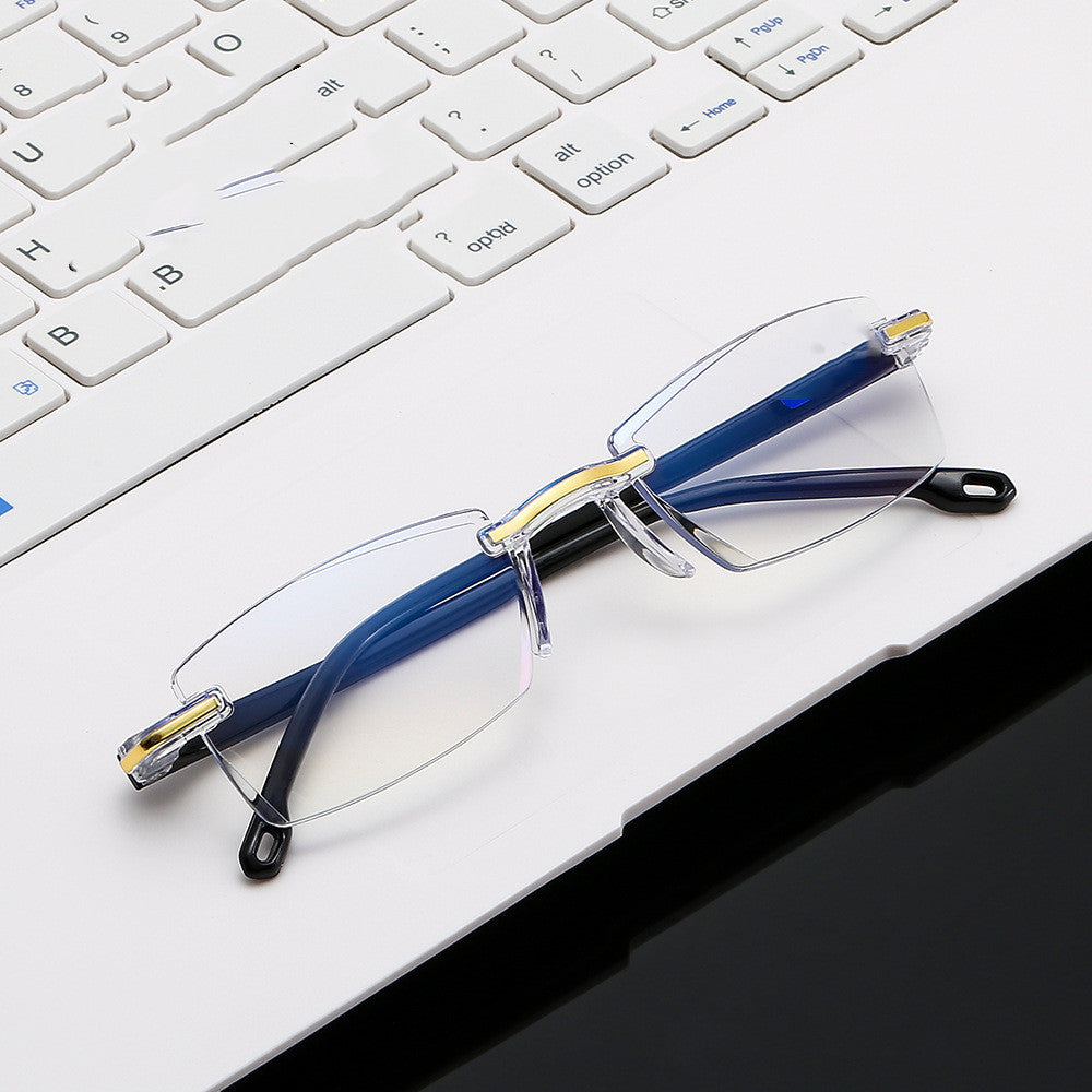 Fashion Reading Glasses With Diamond Cut Edges El Pazar