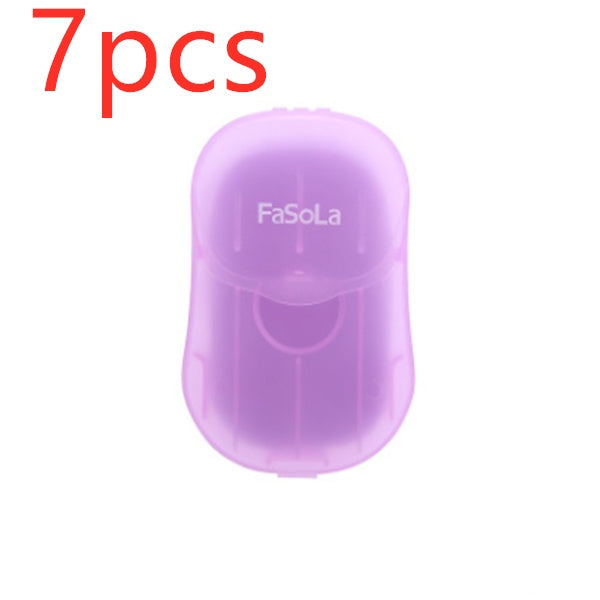 New Convenient Boxed Disposable Mini Soap Tablets For Travel Use El Pazar