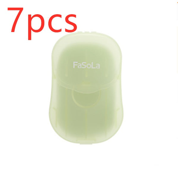 New Convenient Boxed Disposable Mini Soap Tablets For Travel Use El Pazar