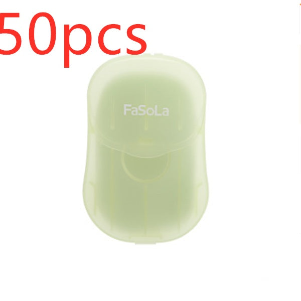 New Convenient Boxed Disposable Mini Soap Tablets For Travel Use El Pazar