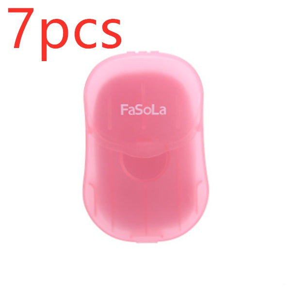 New Convenient Boxed Disposable Mini Soap Tablets For Travel Use El Pazar