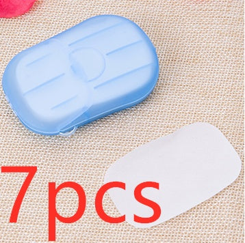 New Convenient Boxed Disposable Mini Soap Tablets For Travel Use El Pazar