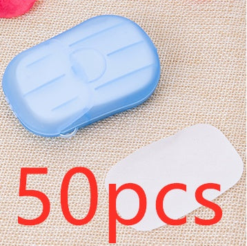 New Convenient Boxed Disposable Mini Soap Tablets For Travel Use El Pazar