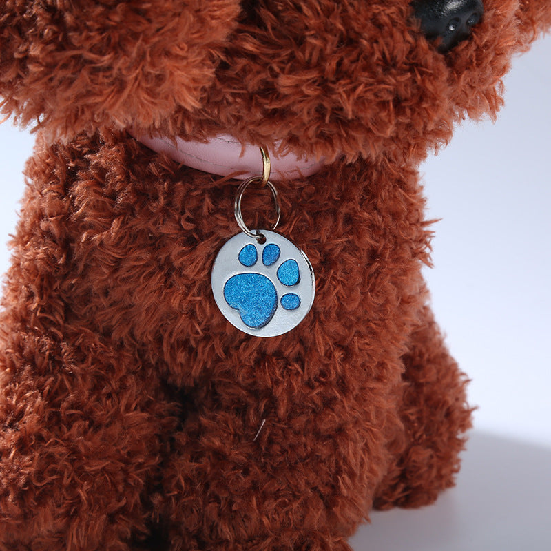 Pet Foot Sole Identification Card Pet Accessories El Pazar