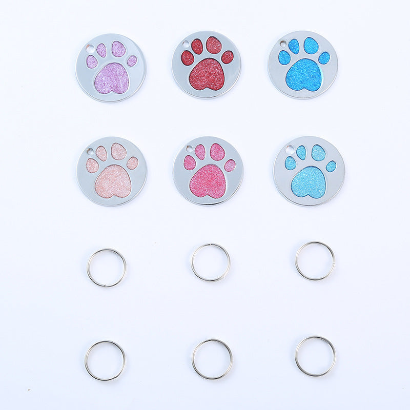 Pet Foot Sole Identification Card Pet Accessories El Pazar