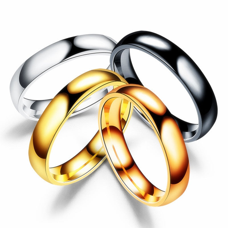titanium steel stainless steel ring couple ring El Pazar