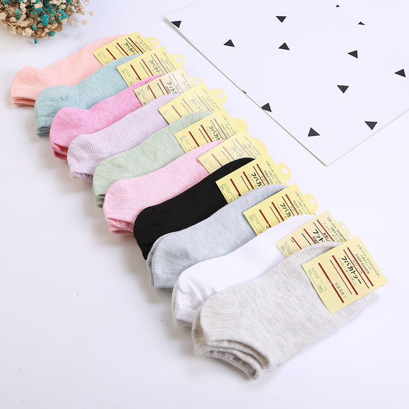 Solid color ladies socks El Pazar