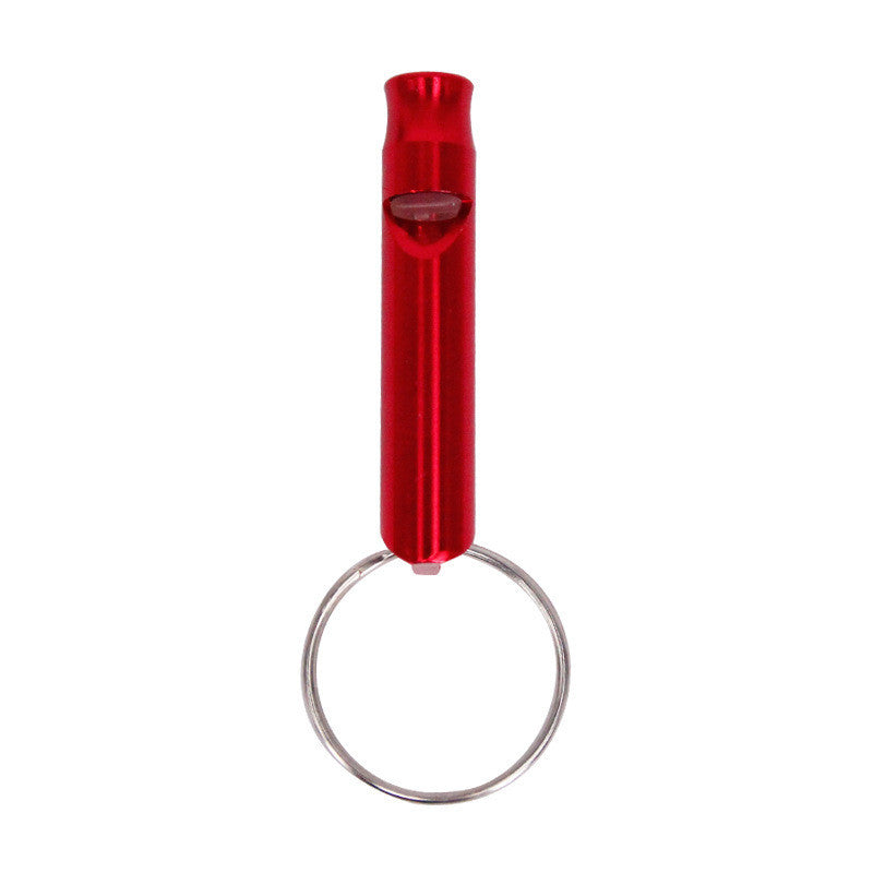 Outdoor Survival Whistle High Frequency Whistle Travel Aluminum Keychain Whistle El Pazar