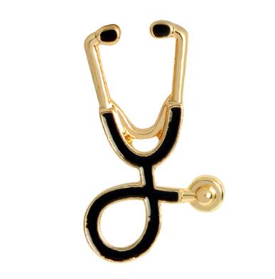 Stethoscope Brooch Pins Nurse Jewelry eprolo
