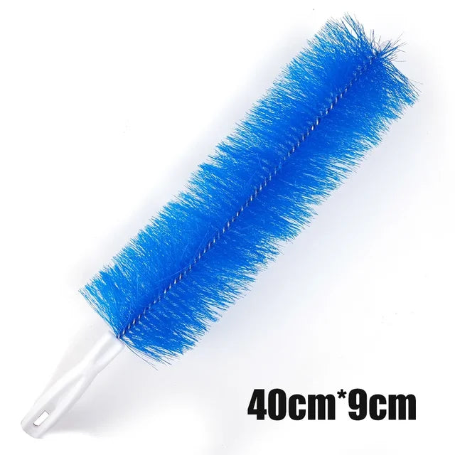 Fan Brush Bendable Microfibre Duster Household Dust Remover Cleanning Brush for Air-conditioner Furniture Shutter Car Cleaner eprolo
