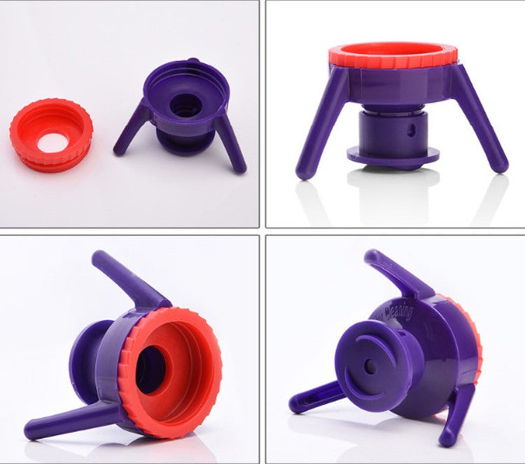 Inverted bottle cap, large, medium, small, and sub size, multifunctional three legged stand, shower gel, shampoo, leak proof bot eprolo