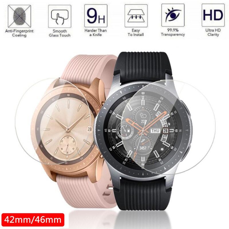 Galaxy Watch Watch Watch Tempered Film 42 46 Film Explosion Proof Fingerprint Proof Watch Screen Protection El Pazar