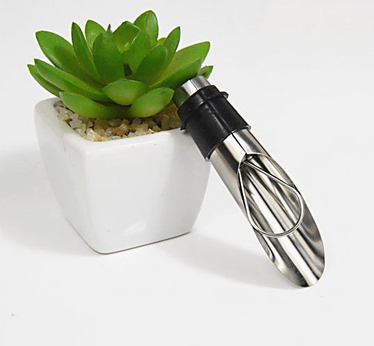 Stainless steel pourer, wine preservation stopper, wine stopper El Pazar