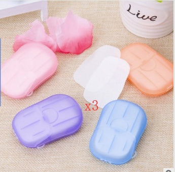 New Convenient Boxed Disposable Mini Soap Tablets For Travel Use El Pazar